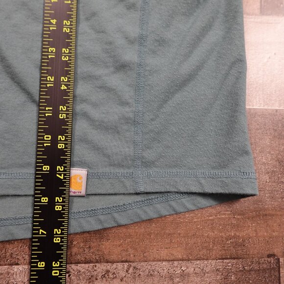 Carhartt Force Relaxed Fit Graphic Tee Men's Large Blue Green - Picture 6 of 7
